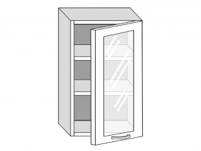 19.50.3 Шкаф настенный (h=913) на 500мм с 1-ой стекл. дверцей в Талице - talica.магазин96.com | фото