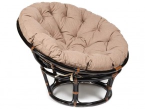 Кресло Papasan 23/01 W с подушкой Antique brown, экошерсть Коричневый в Талице - talica.магазин96.com | фото