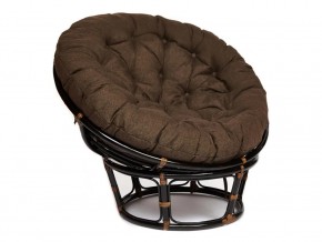 Кресло Papasan 23/01 W с подушкой Antique brown, ткань Коричневый в Талице - talica.магазин96.com | фото