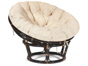 Кресло Papasan 23/01 W с подушкой Antique brown, ткань Старт в Талице - talica.магазин96.com | фото