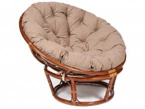 Кресло Papasan 23/01 W с подушкой Pecan, экошерсть Коричневый в Талице - talica.магазин96.com | фото