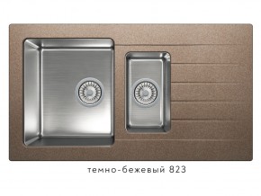 Мойка комбинированная Tolero twist TTS-890 Темно-бежевый 823 в Талице - talica.магазин96.com | фото