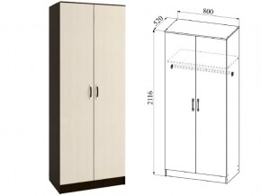 Шкаф 2 двери Ронда ШКР800.1 венге/дуб белфорт в Талице - talica.магазин96.com | фото